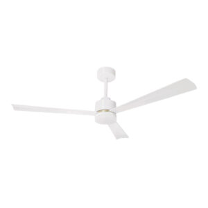 Quạt trần đèn 3 cánh Nhựa ABS Trắng mờ - 132cm