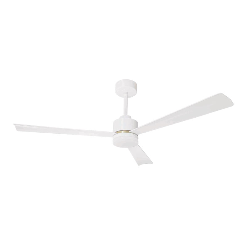 Quạt trần đèn 3 cánh Nhựa ABS Trắng mờ - 132cm