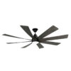 Quạt trần đèn 8 cánh Nhựa ABS Vân gỗ - 183cm