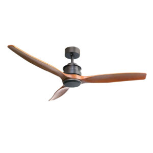 Quạt trần đèn 3 cánh Gỗ anh đào nguyên khối - 132cm