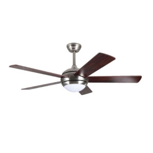Alternative view of Quạt trần đèn 5 cánh Gỗ Polywood Vân gỗ - 122cm
