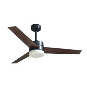 Quạt trần đèn 3 cánh Gỗ Polywood Vân gỗ - 107cm