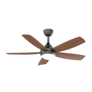 Quạt trần đèn 5 cánh Nhựa ABS Vân gỗ - 107cm