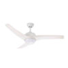 Quạt trần đèn 3 cánh Nhựa ABS cao cấp Trắng mờ - 132cm