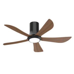 Quạt trần đèn 5 cánh Nhựa ABS Vân gỗ - 107cm