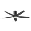 Quạt trần đèn 5 cánh Nhựa ABS Đen - 142cm