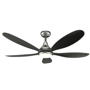 Quạt trần đèn 5 cánh Nhựa ABS đen FQT03BLL