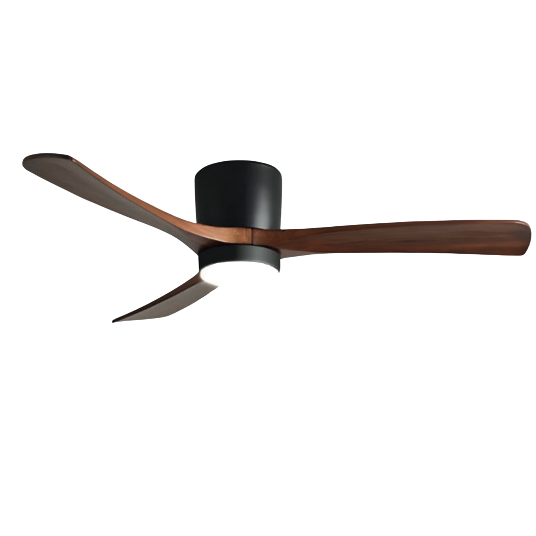 Quạt trần đèn 3 cánh Nhựa ABS đen FQT08